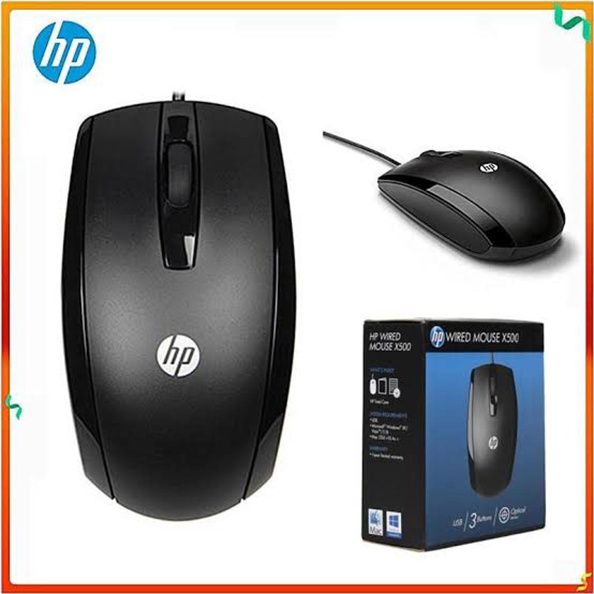 HP X500 Wired Optical Mouse